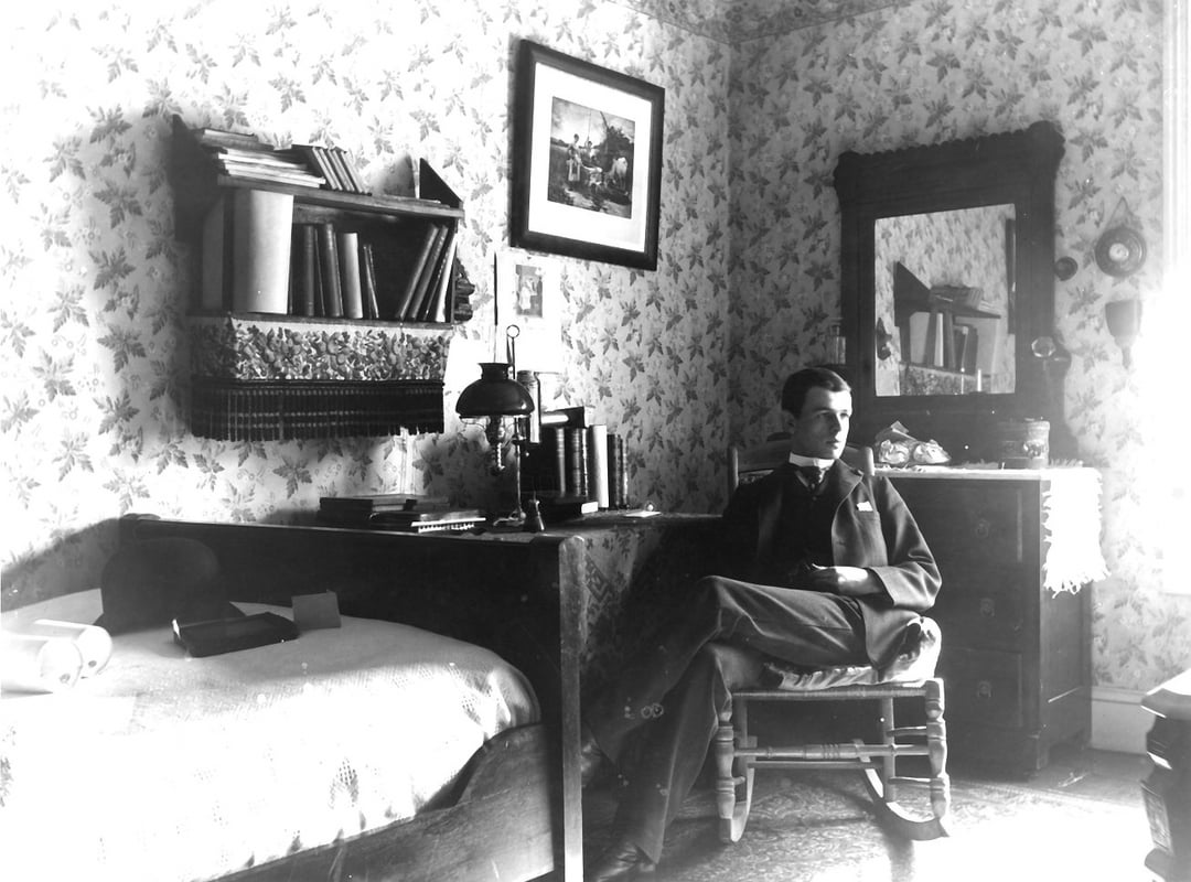 A University of Pennsylvania dorm, 1890