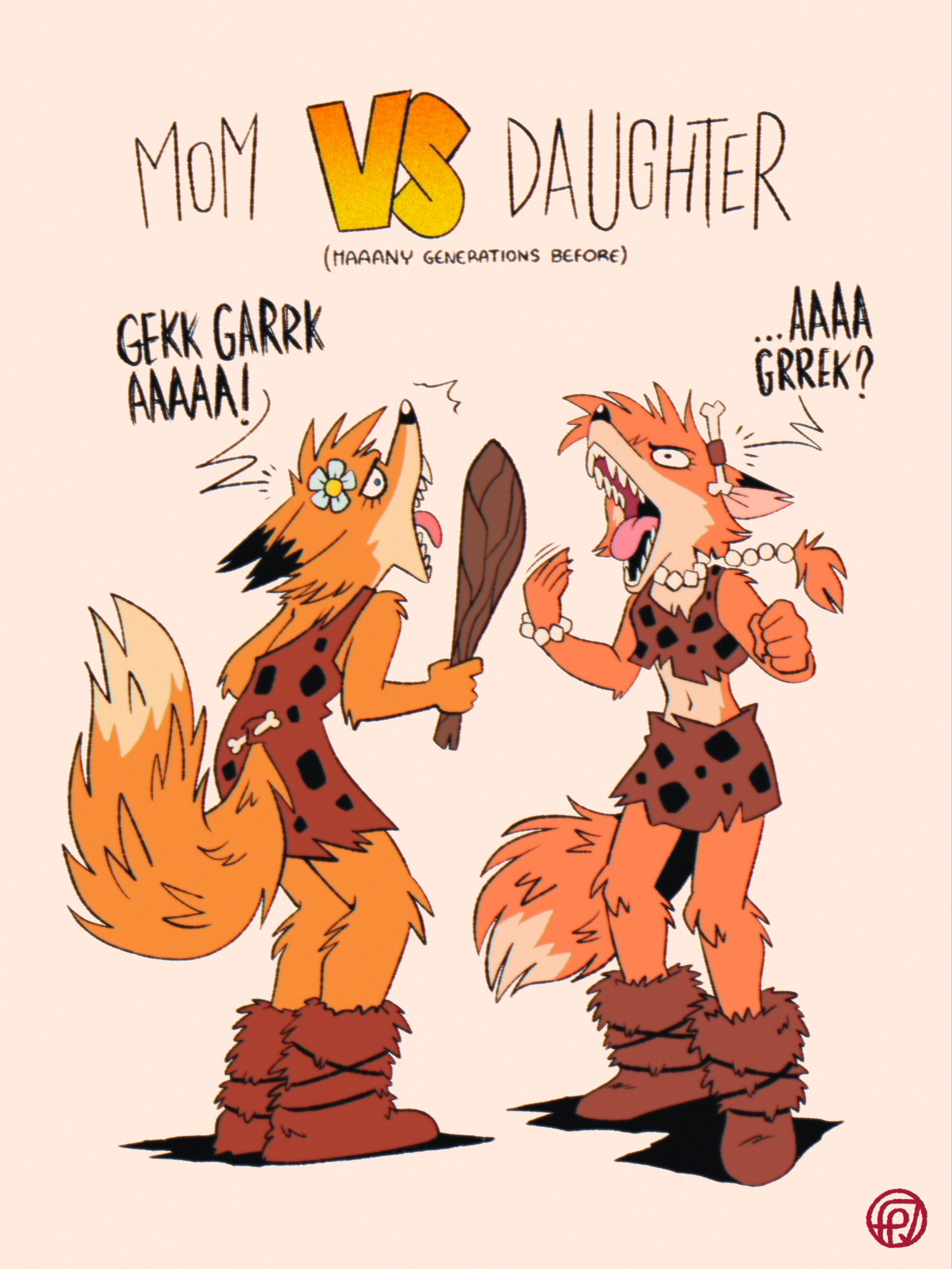 мом MOM DAUGHTER GEKK GARRK AAAAA! (MAAANY GENERATIONS BEFORE) ...AAA GRREK?