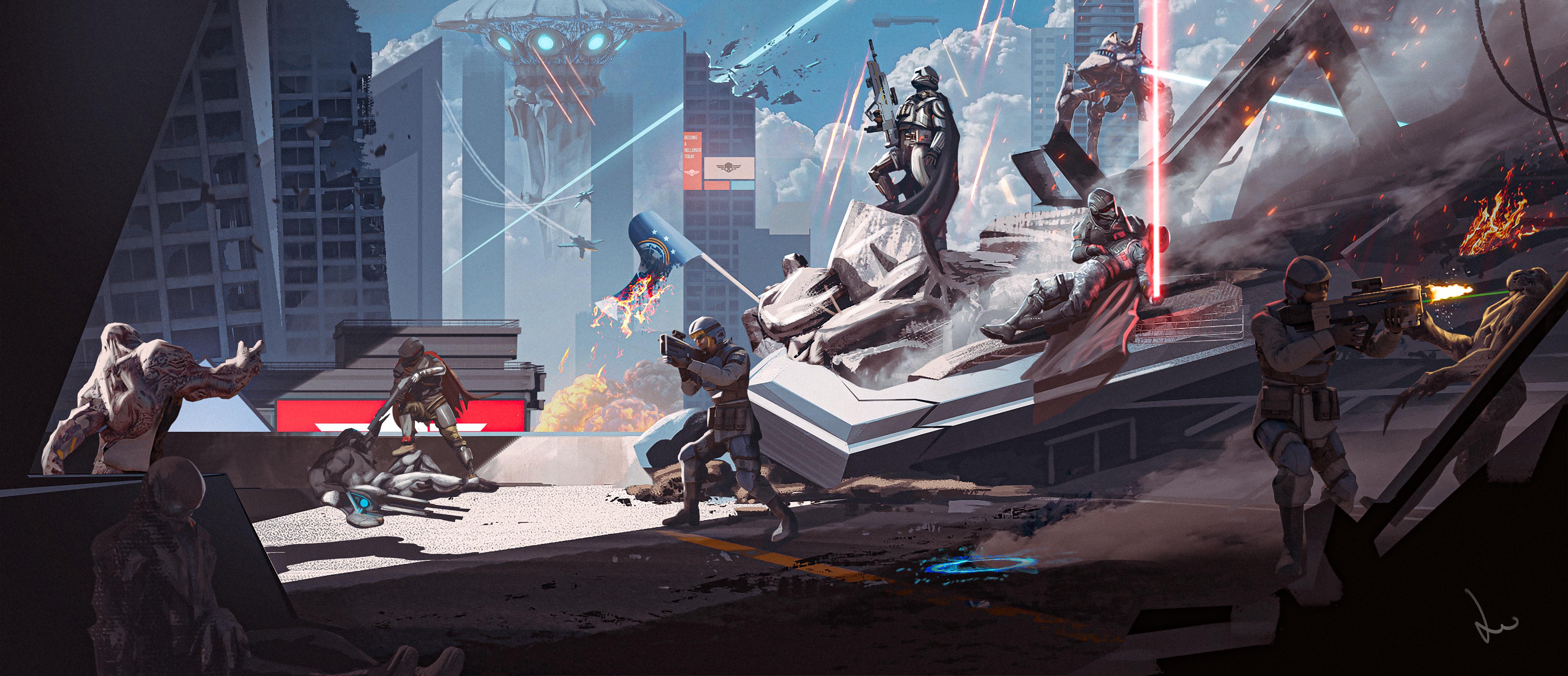 BECOME A HELLDIVER TODAY