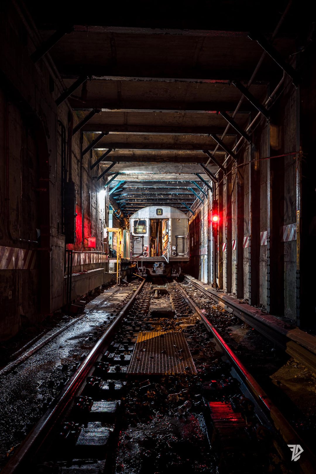 An abandoned R32 train | Know Your Meme