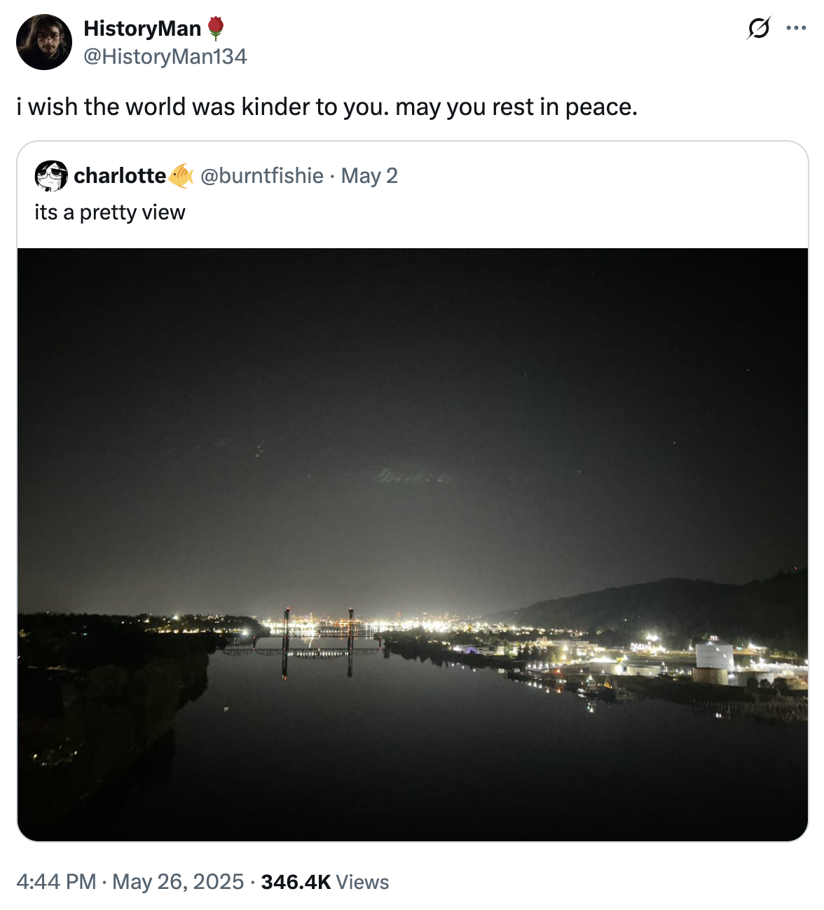 A "quote-tweet":https://knowyourmeme.com/memes/quote-retweets-qrts expressing outrage against right-wingers and conservatives for making transphobic jokes to the suicide of Charlotte Fosgate.