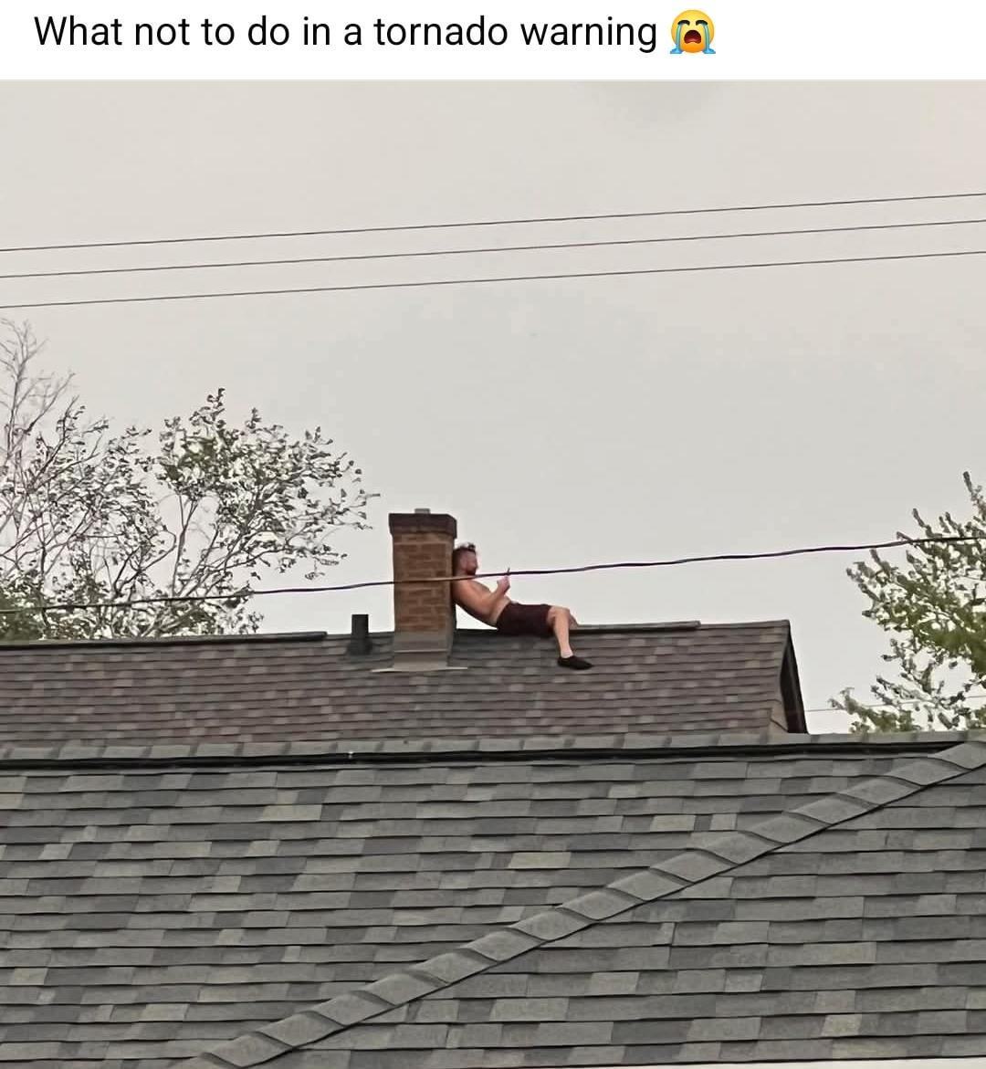 What not to do in a tornado warning