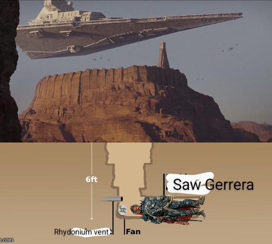 6ft Saw Gerrera Rhydonium vent) Fan b.com