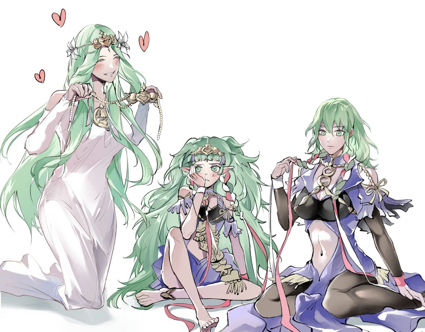 A mother, daughter, and (sort of) great-granddaughter
