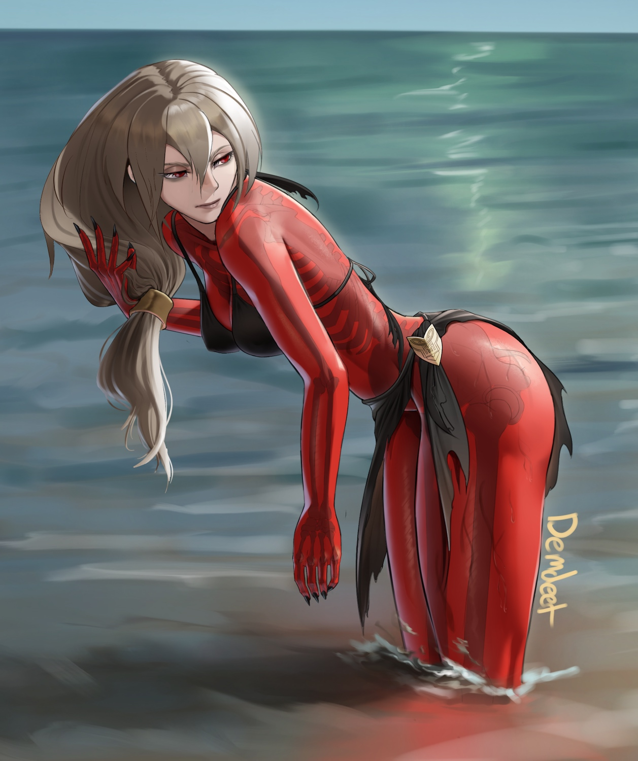 FEH Goth Girl Summer - Final: Thrasir - by demdeet