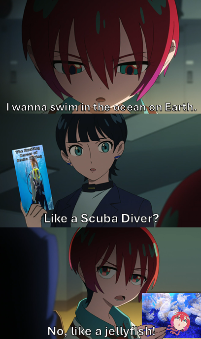 You Don't Understand Me, Mom, I Just Wanna Be A Jellyfish!