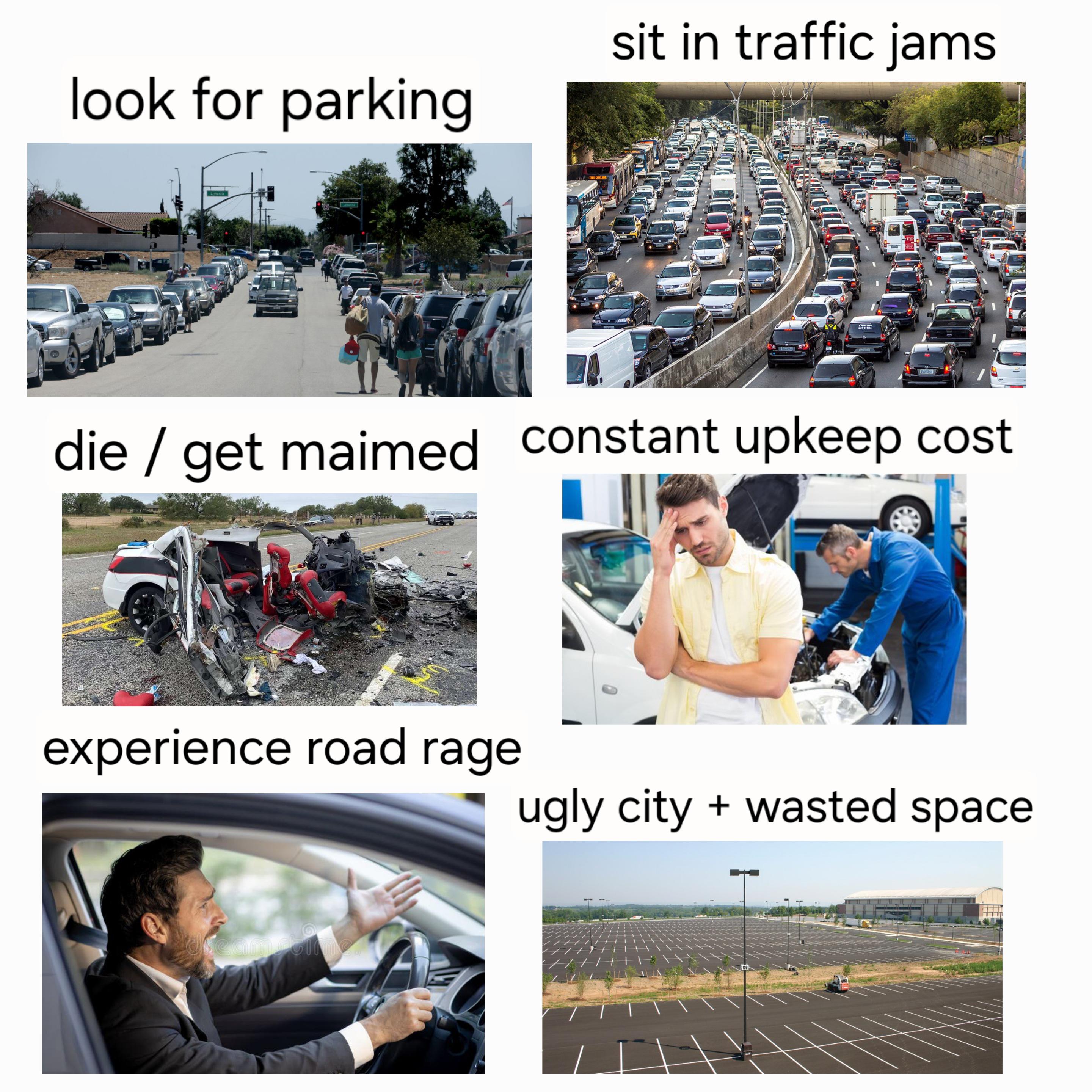 "car means freedom" starter pack | /r/starterpacks