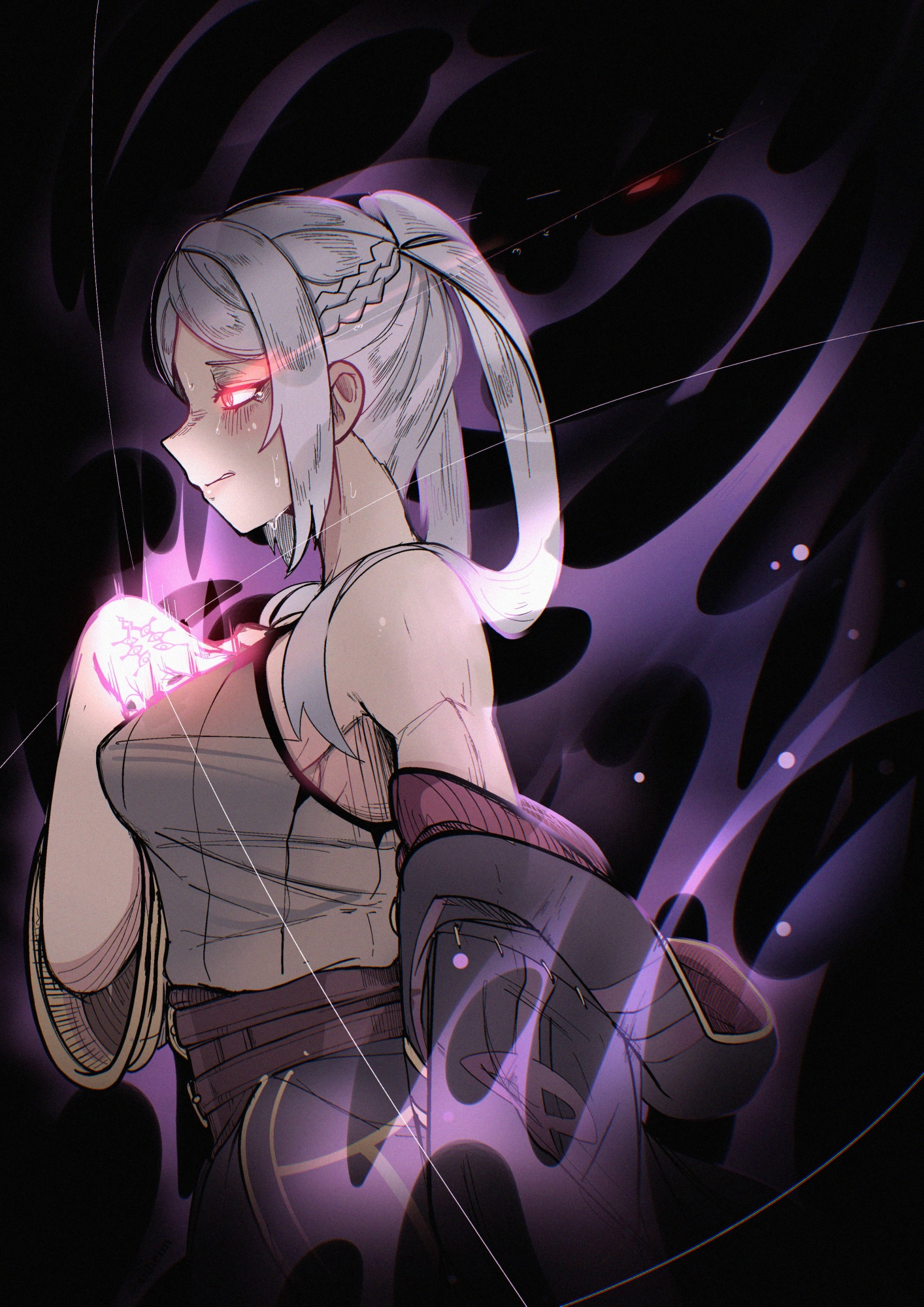 "It matters not how much power I obtain... This emptiness in my heart will not be filled."