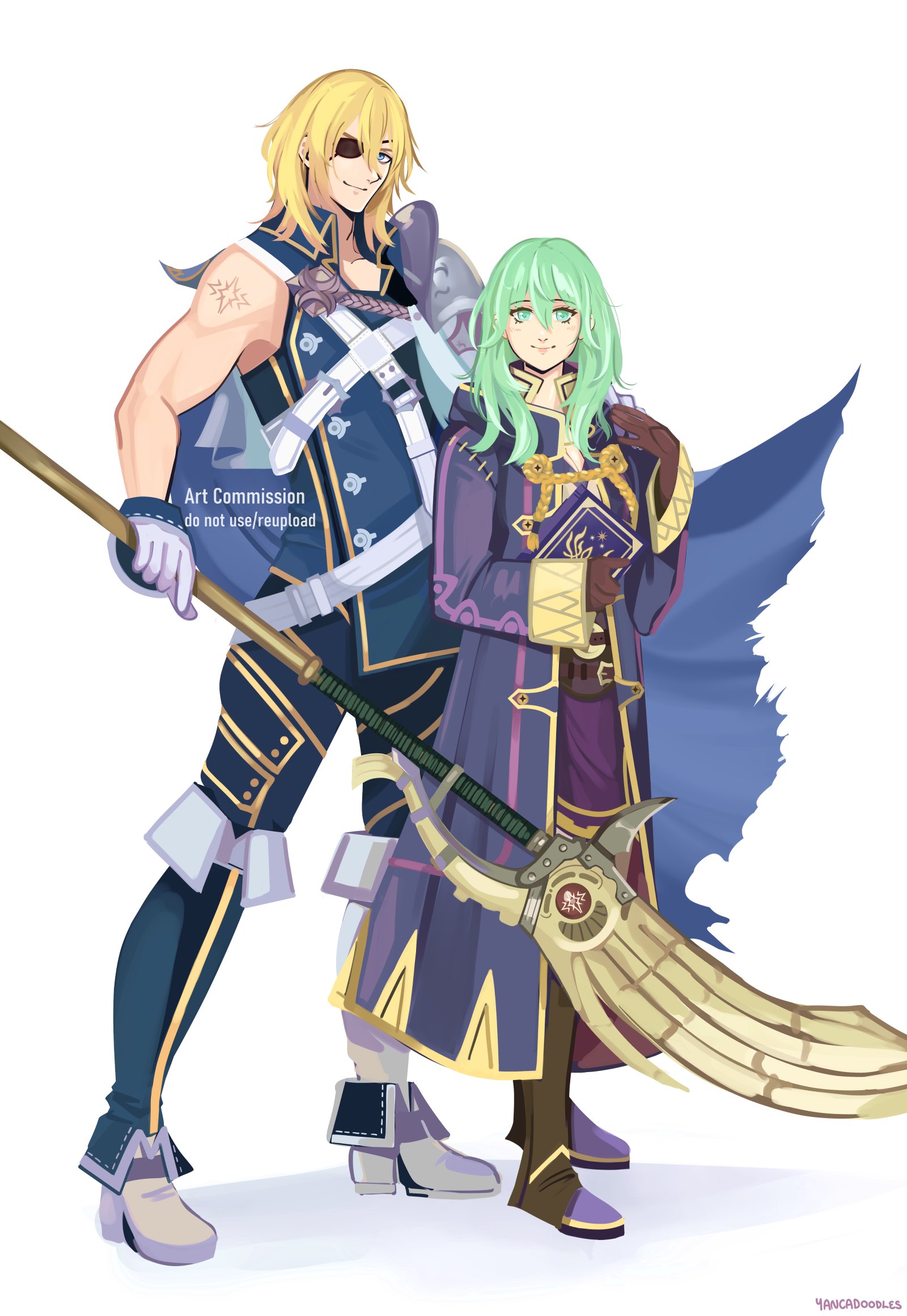Art Commission do not use/reupload A YANCADOODLES