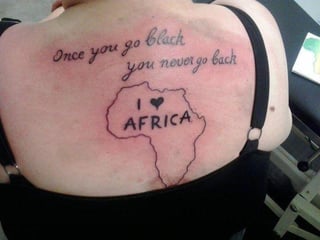 Once you go black you never go back AFRICA