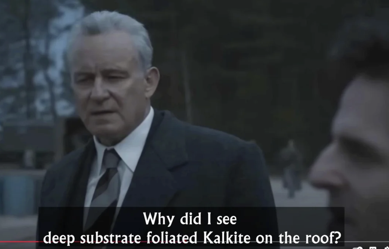 Redditor /u/JamesFlask posted a meme that read, "Why did I see deep substrates foliated kalkite on the roof," to the /r/Andor subreddit, gathering over 1,000 points in three weeks.