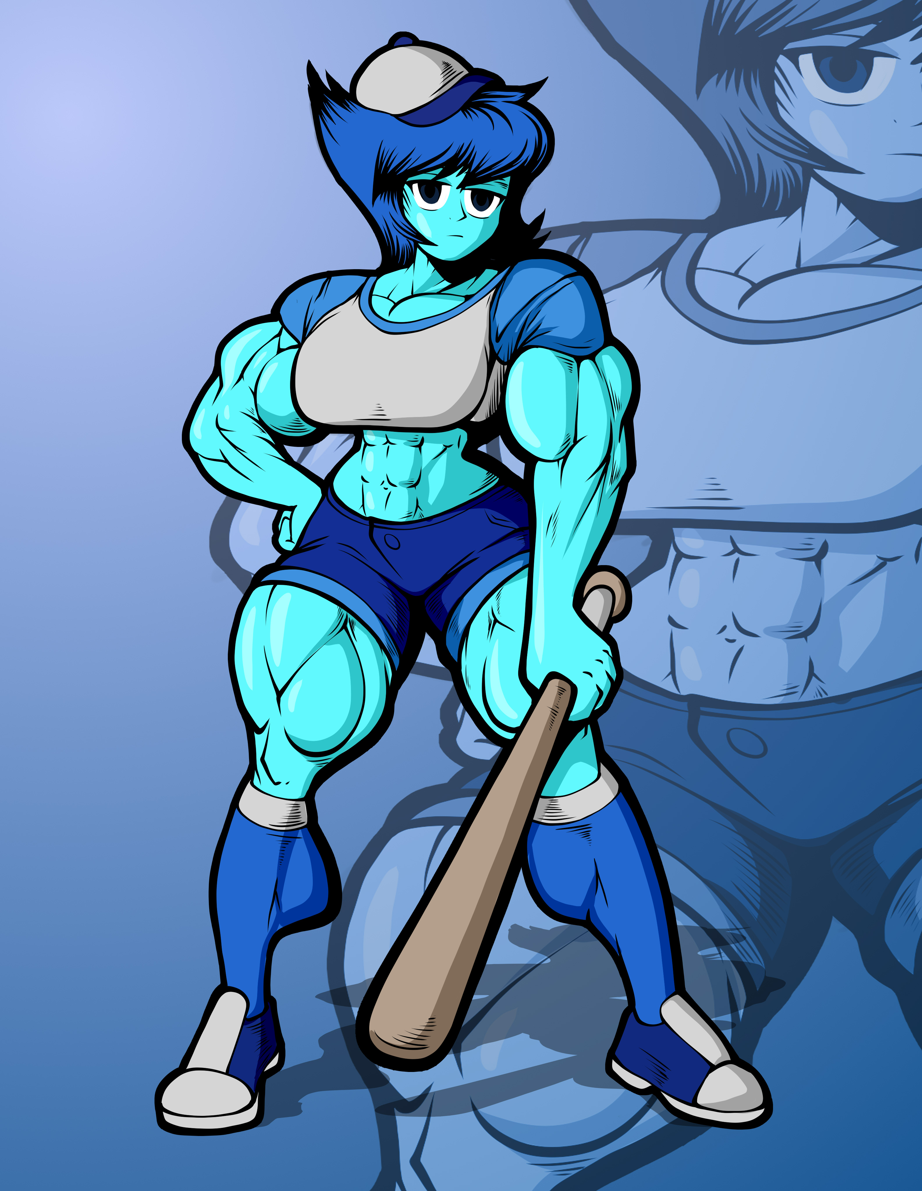 “Got a second to draw Lapis just for relaxation”