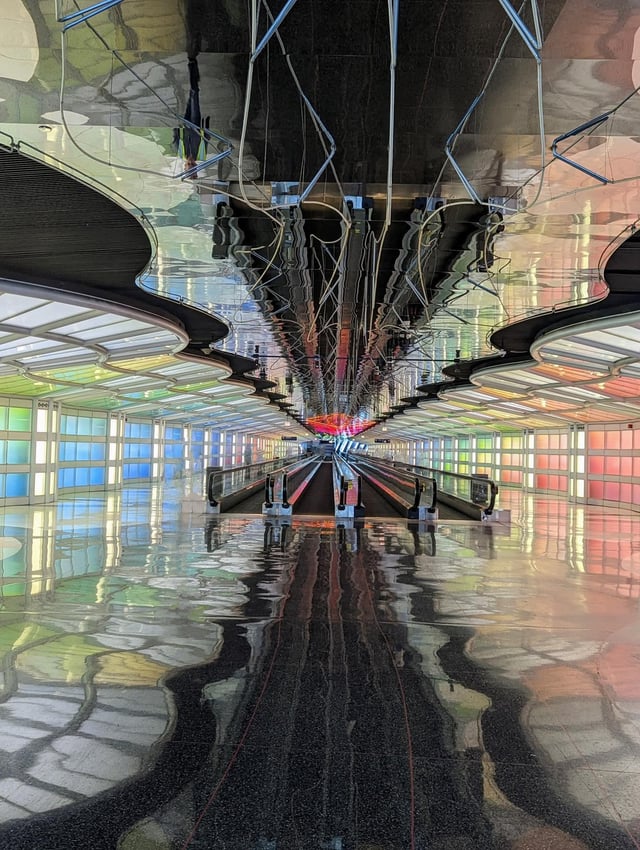 Airport From A Fever Dream