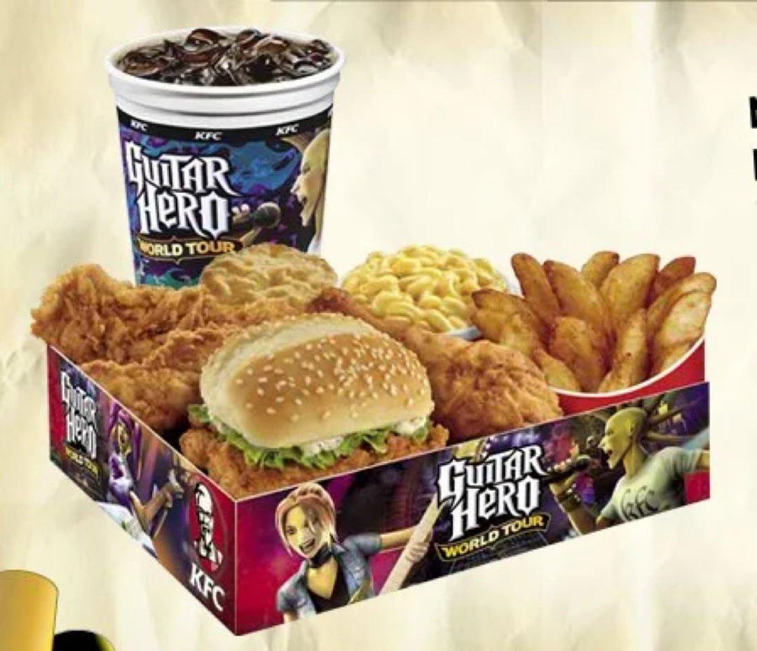 KPC KFC GUITAR HeRo WORLD TOUR KFC GUITAR HERO WORLD TOUR