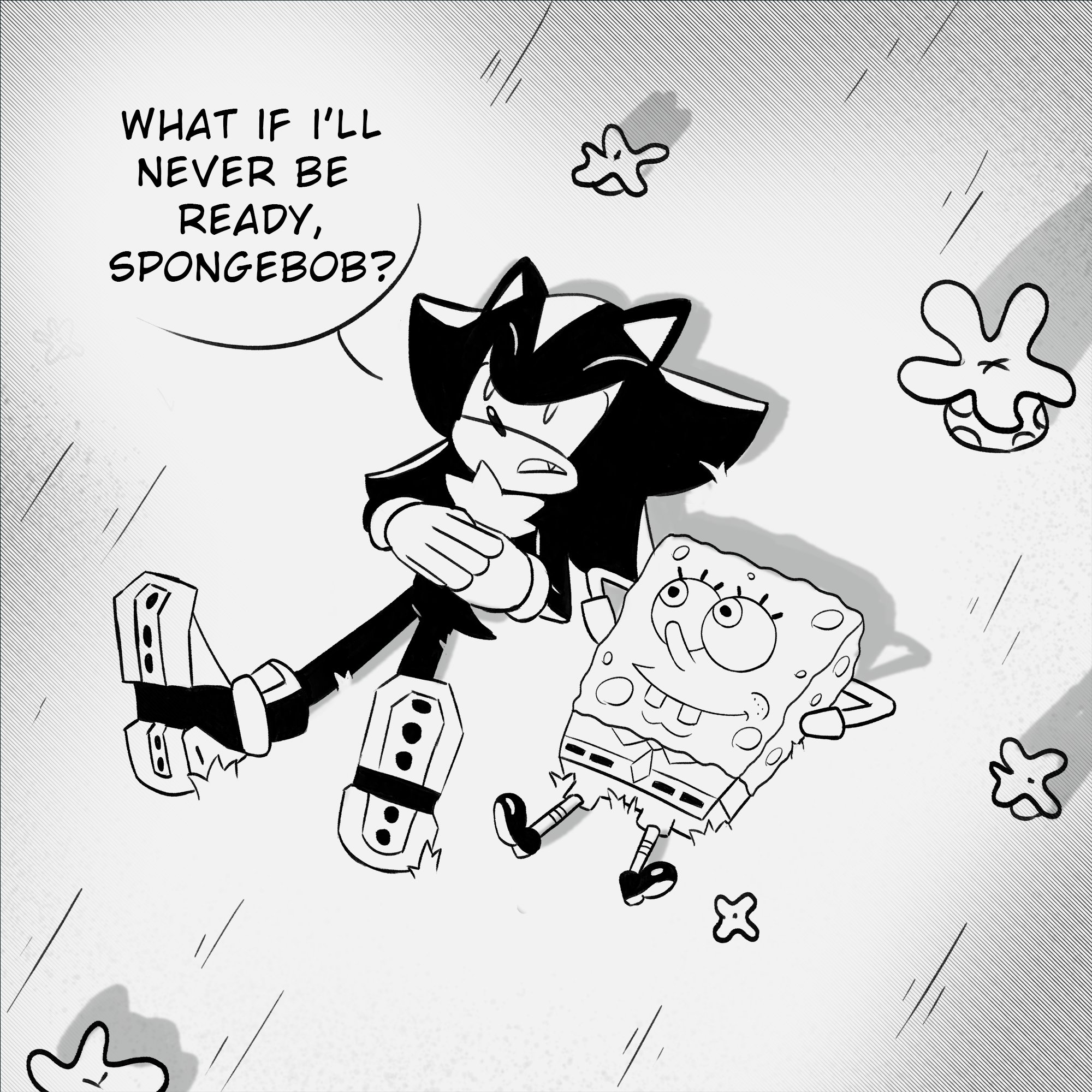 WHAT IF I'LL NEVER BE READY, SPONGEBOB?