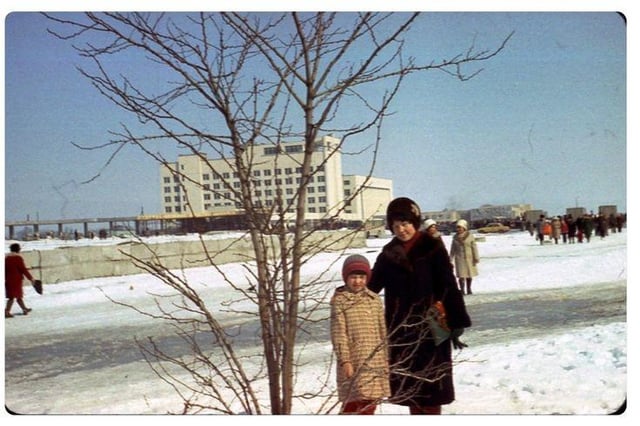 Photographs from the winter in Pripyat before the disaster