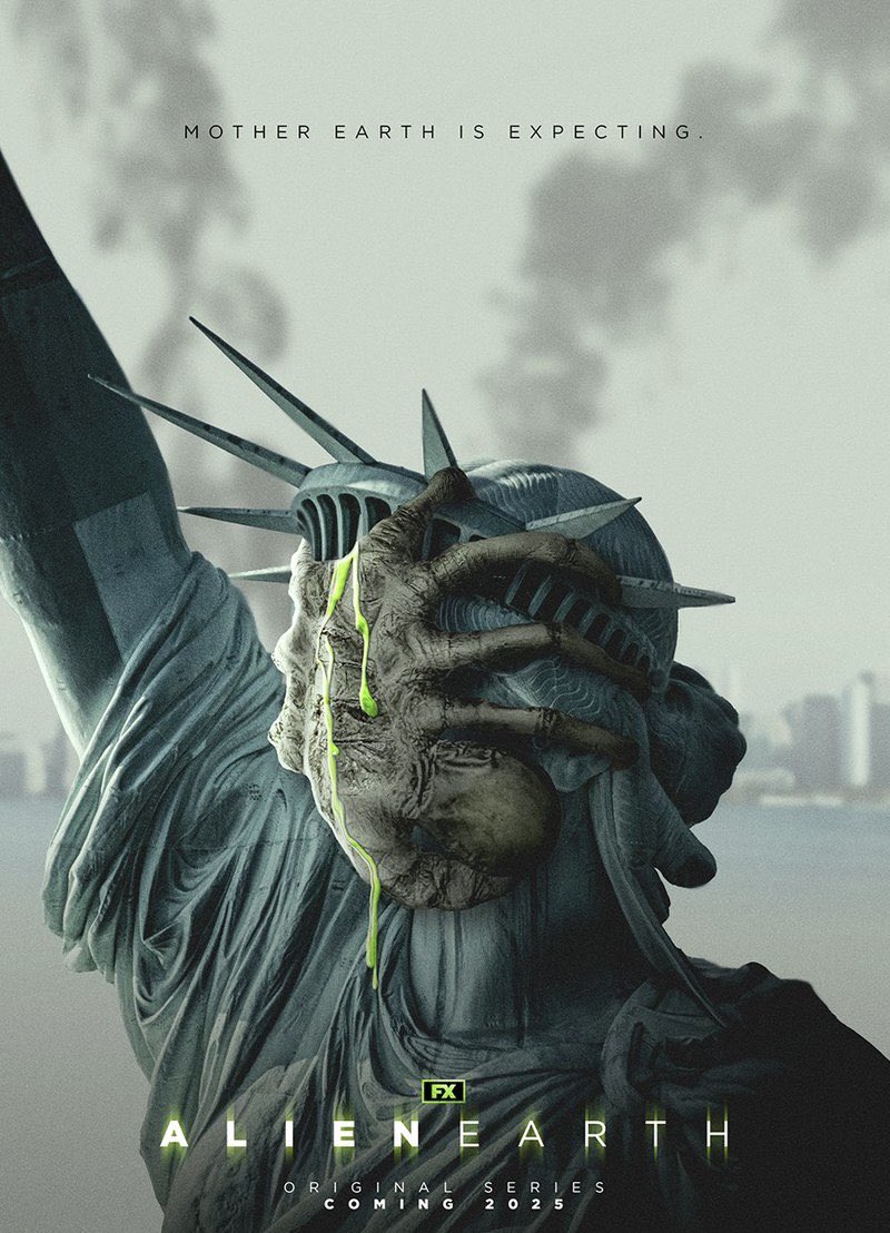 MOTHER EARTH I S EXPECTING. FX ALIENE ARTH ORIGINAL SERIES COMING 2025