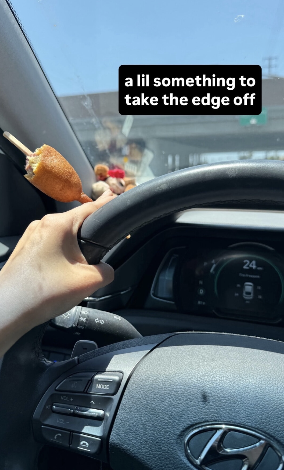 AUTO OFF VOL+> VOL- a lil something to take the edge off 中⇨ MODE 24 fire Pressure