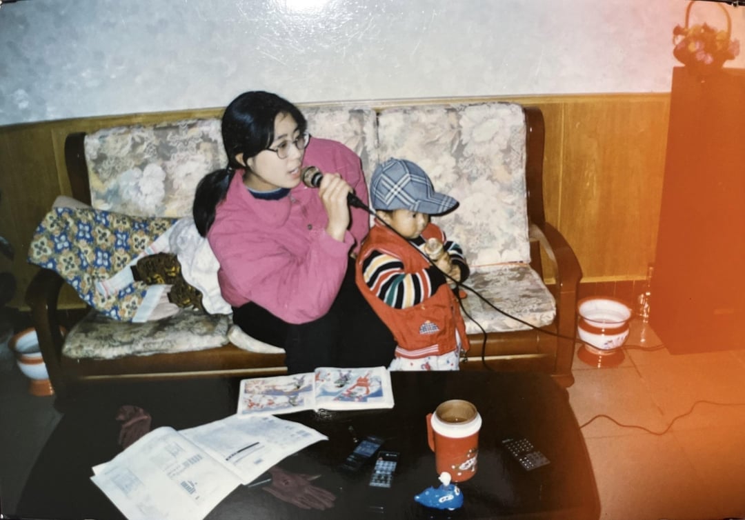A family in 1990s, China