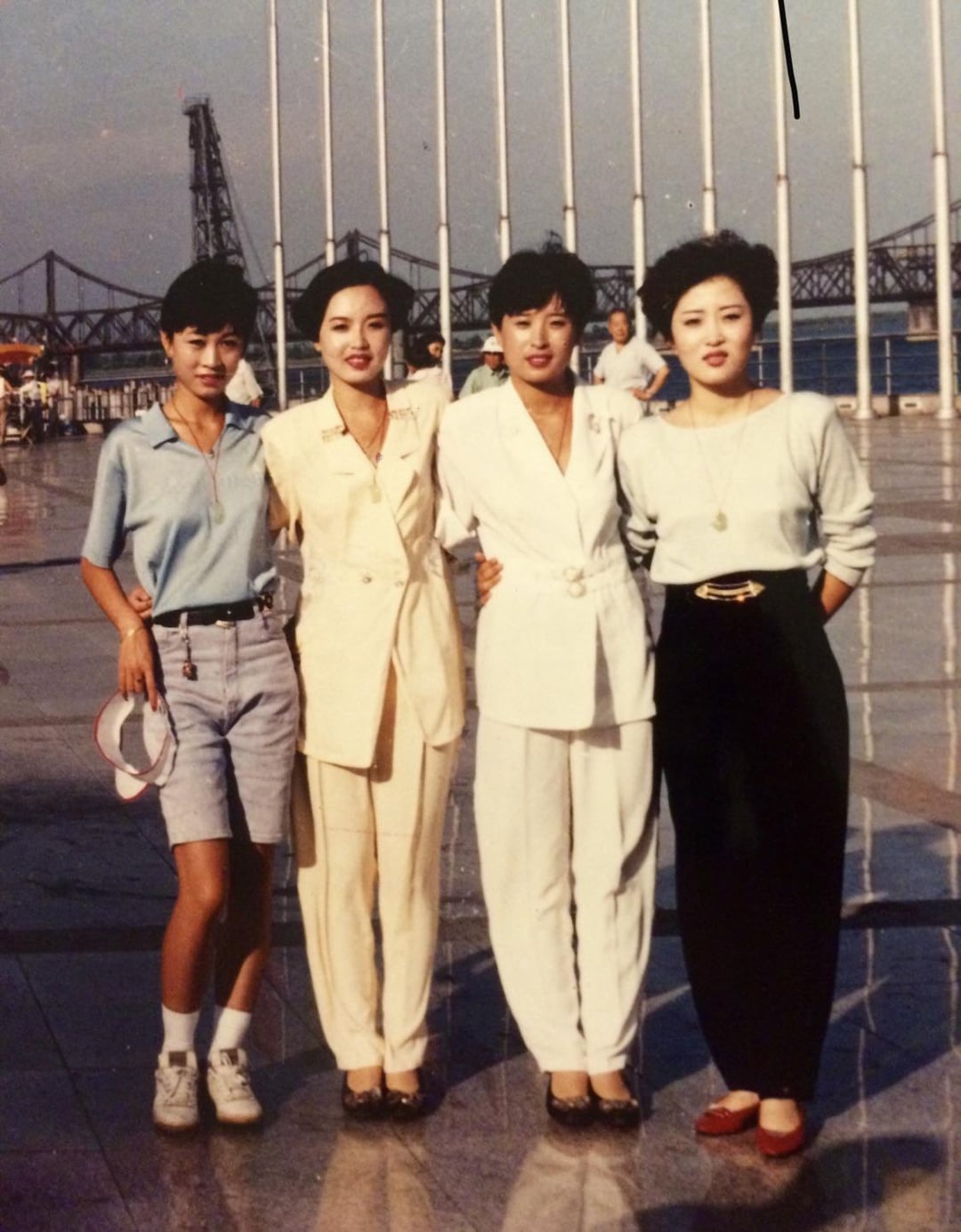 A mom and her friends, China circa 1994.
