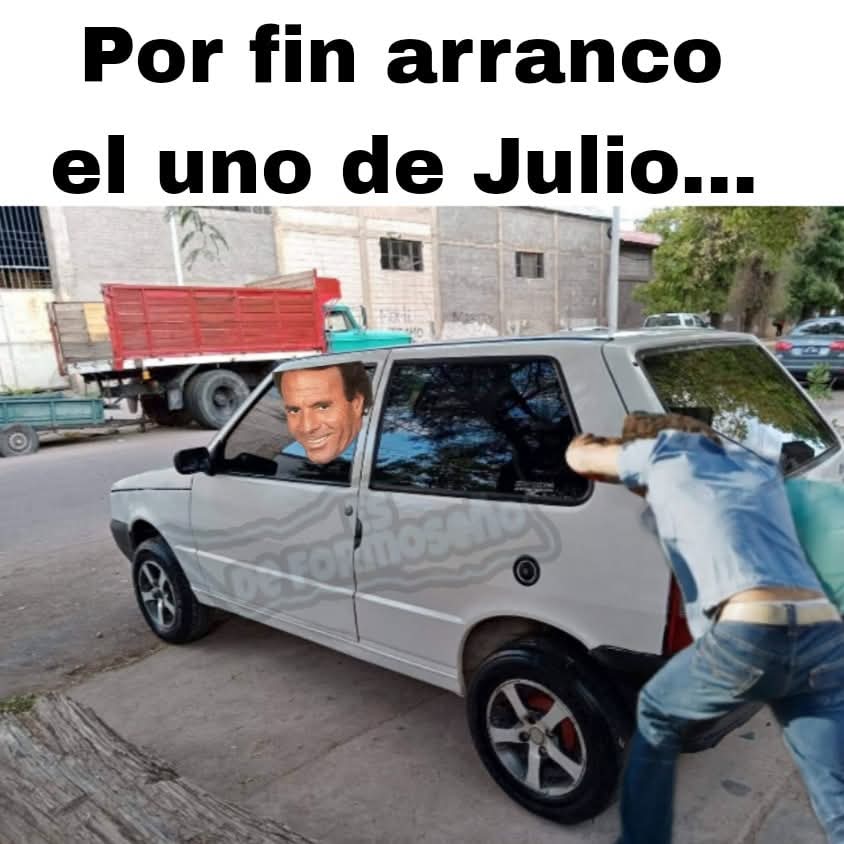 Por fin arranco el uno de Julio...
