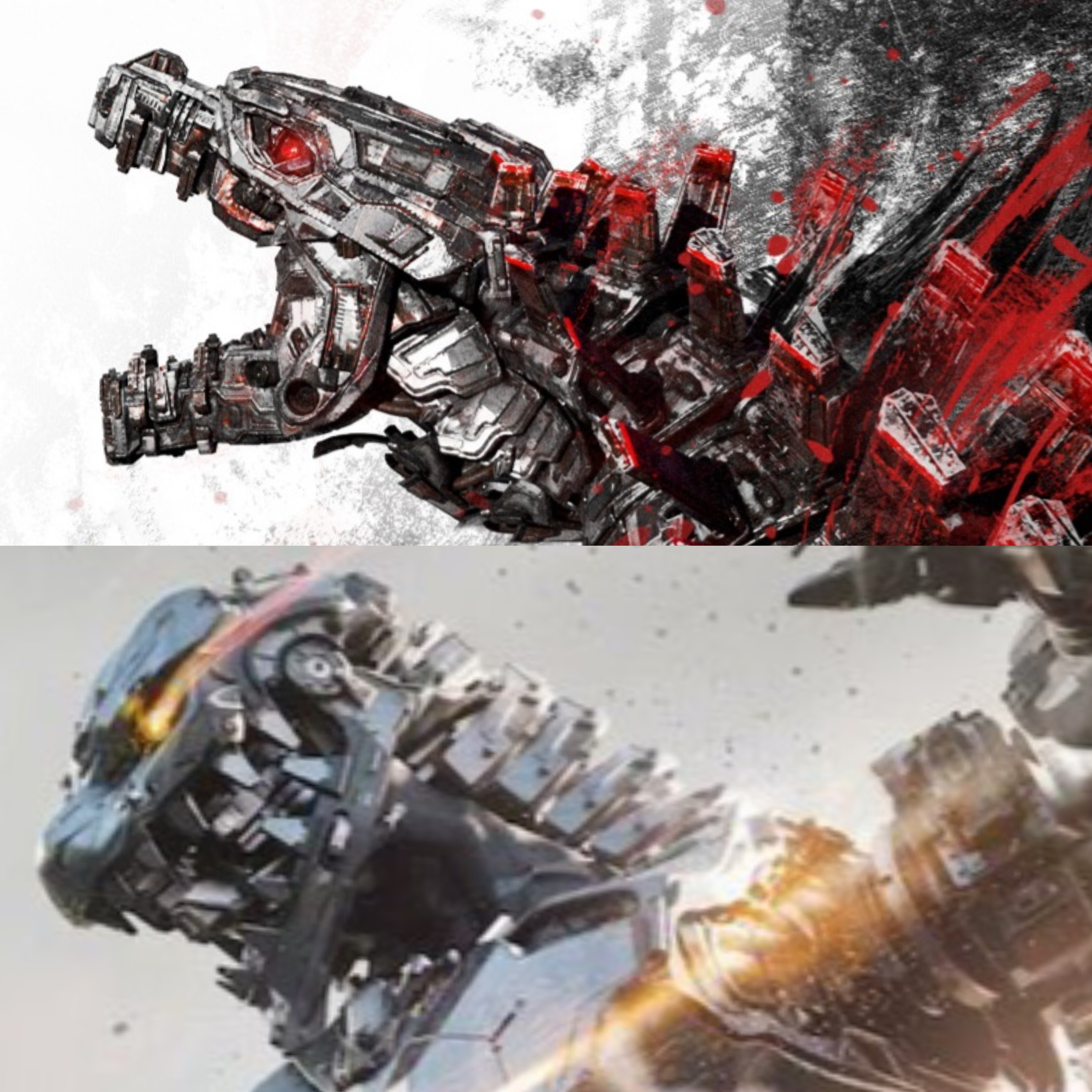 Mechagodzilla comparison