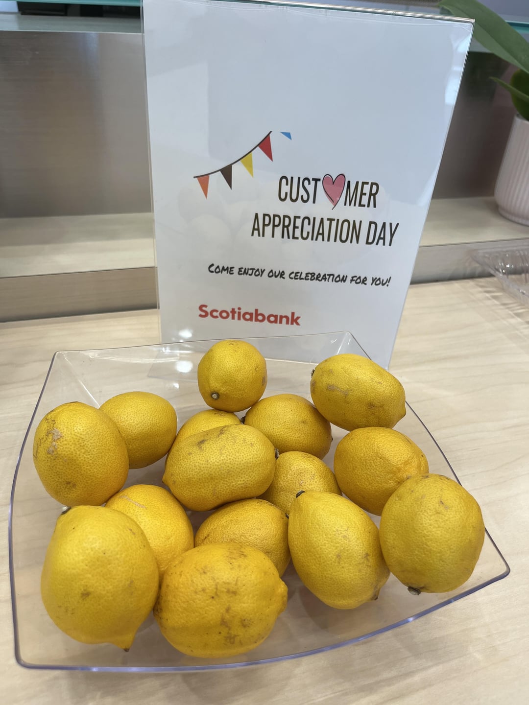CUSTOMER APPRECIATION DAY COME ENJOY OUR CELEBRATION FOR YOU! Scotiabank