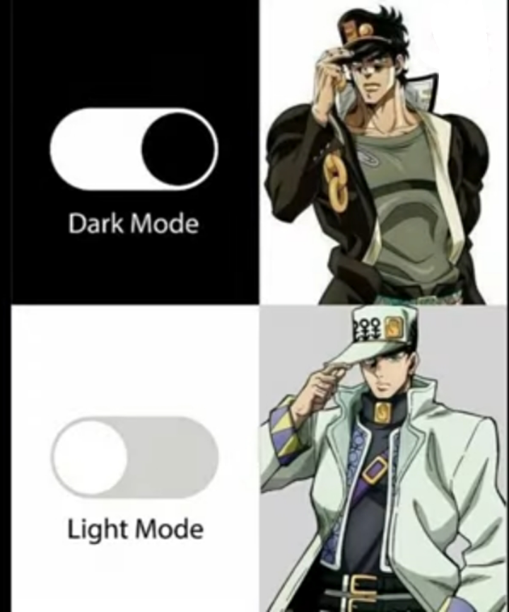 Dark Mode Light Mode