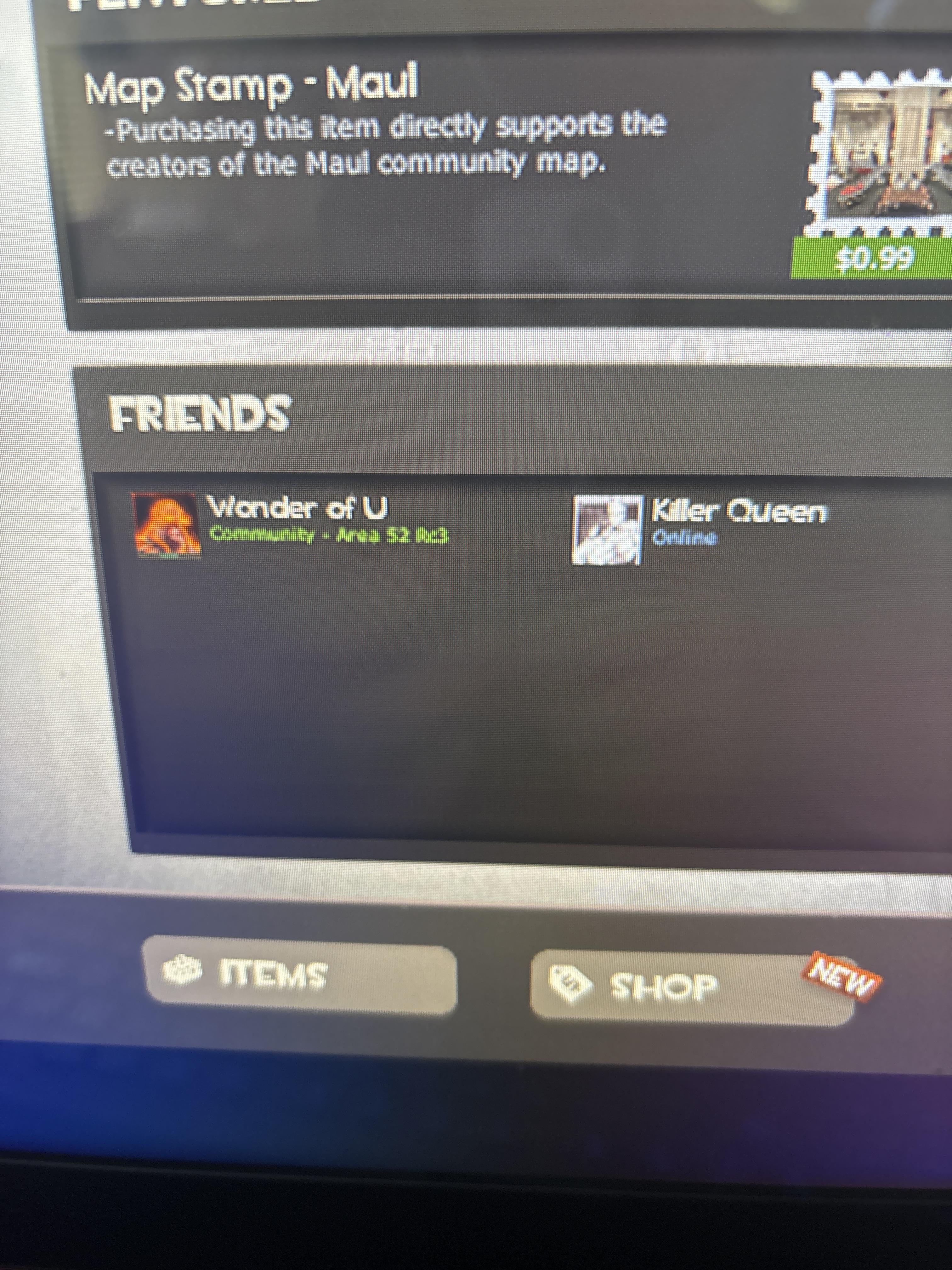 Map Stamp - Maul -Purchasing this item directly supports the creators of the Maul community map. FRIENDS Wander of U 5 Community - Area 52 MC3 Killer Queen Online ITEMS SHOP $0.99 NEW