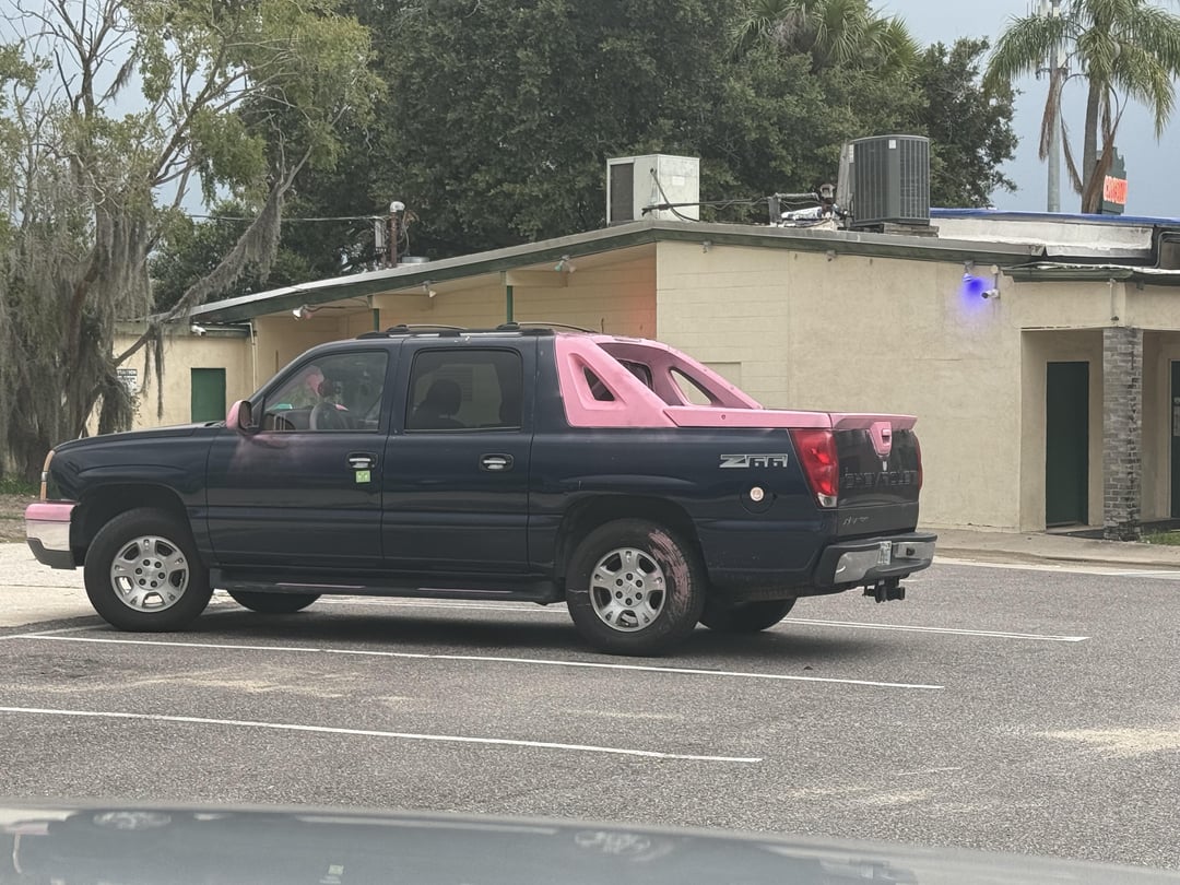 A touch of pink