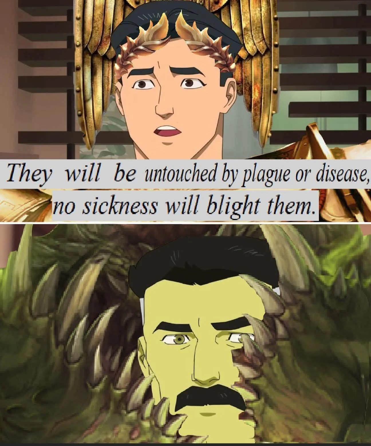UIT They will be untouched by plague or disease, no sickness will blight them.