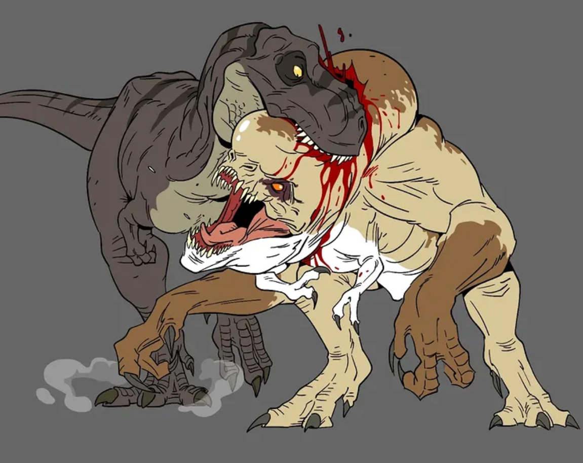 T-rex vs D-rex
