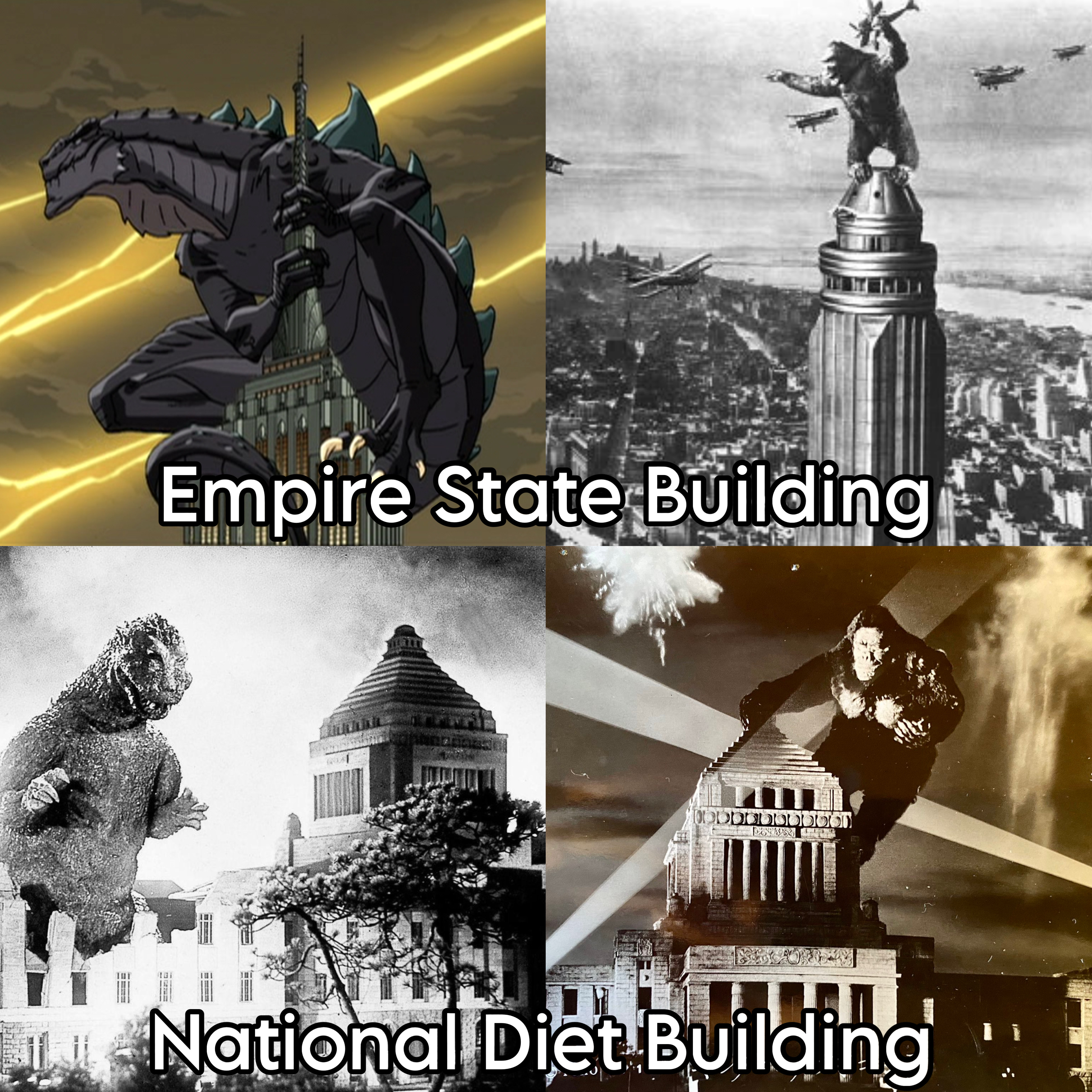 Empire State Building 131 DOOOOOOOO National Diet Building