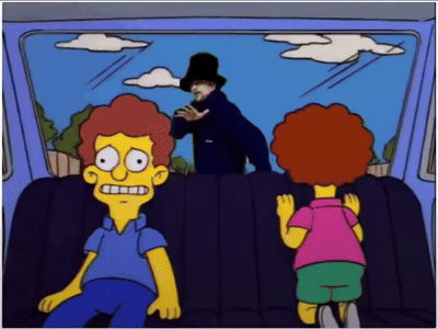 He’s gaining on us!