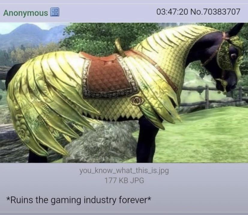 Anonymous 03:47:20 No.70383707 you_know_what_this_is.jpg 177 KB JPG *Ruins the gaming industry forever*