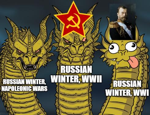 RUSSIAN RUSSIAN WINTER, WINTER, WWII NAPOLEONIC WARS RUSSIAN WINTER, WWI