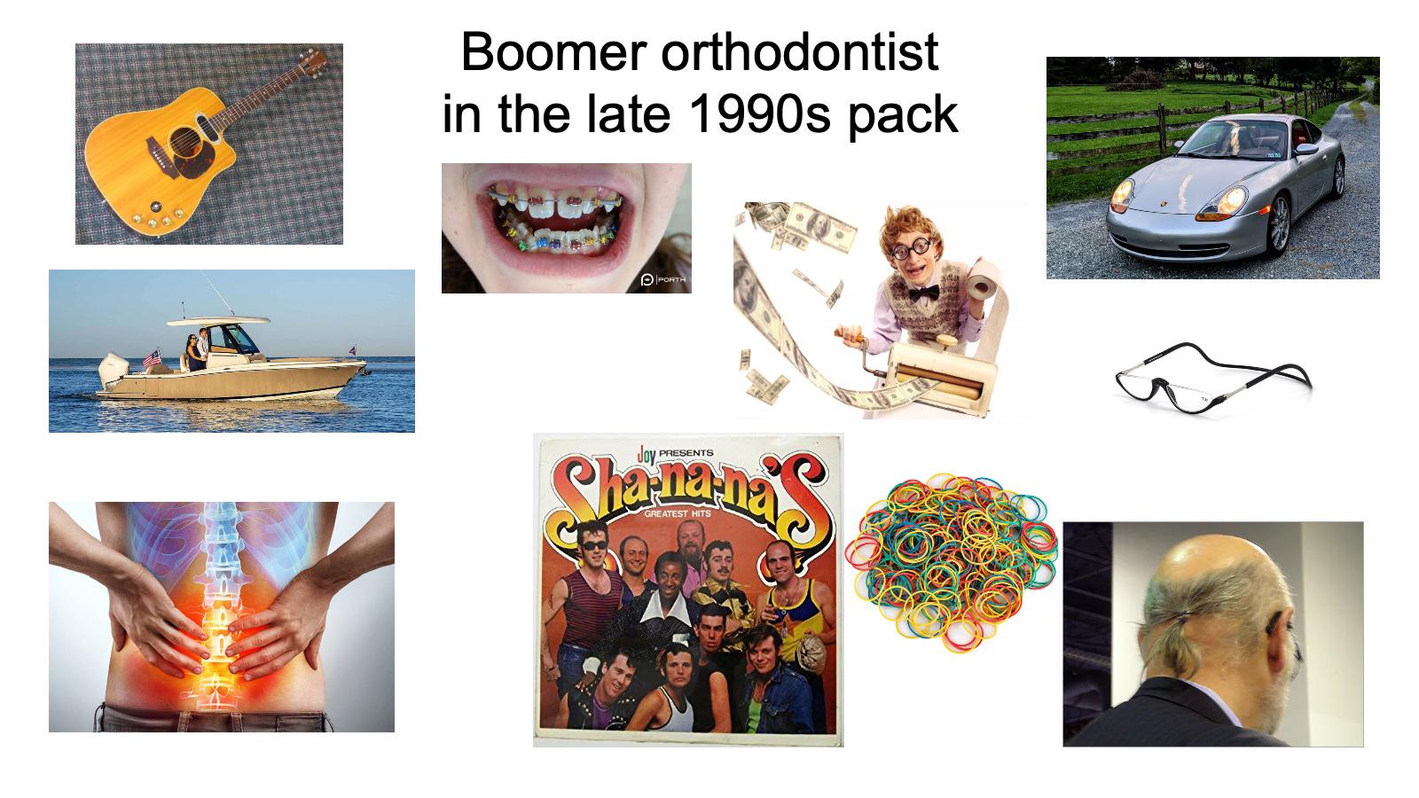 Boomer orthodontist in the late 1990s pack વીવીના વ PORTH PRESENTS Sharnana's GREATEST HITS