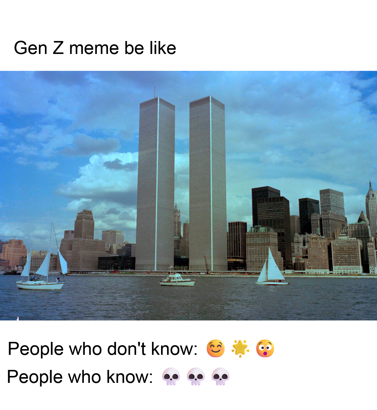 Gen Z meme be like People who don't know: People who know: TUU TUU TUU