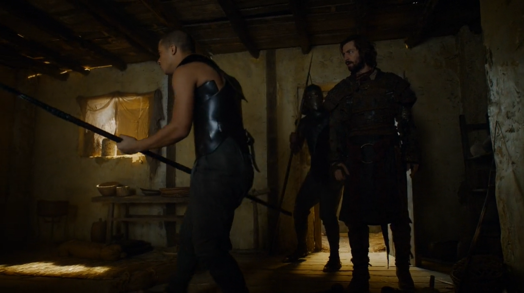 Why do the Unsulllied constantly use spears in confined spaces | /r/FreeFolk