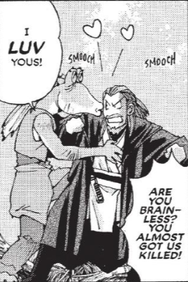 I LUV YOUS! จ SMOOCH G ARE YOU BRAIN- LESS? YOU ALMOST GOT US KILLED! SMOOCH