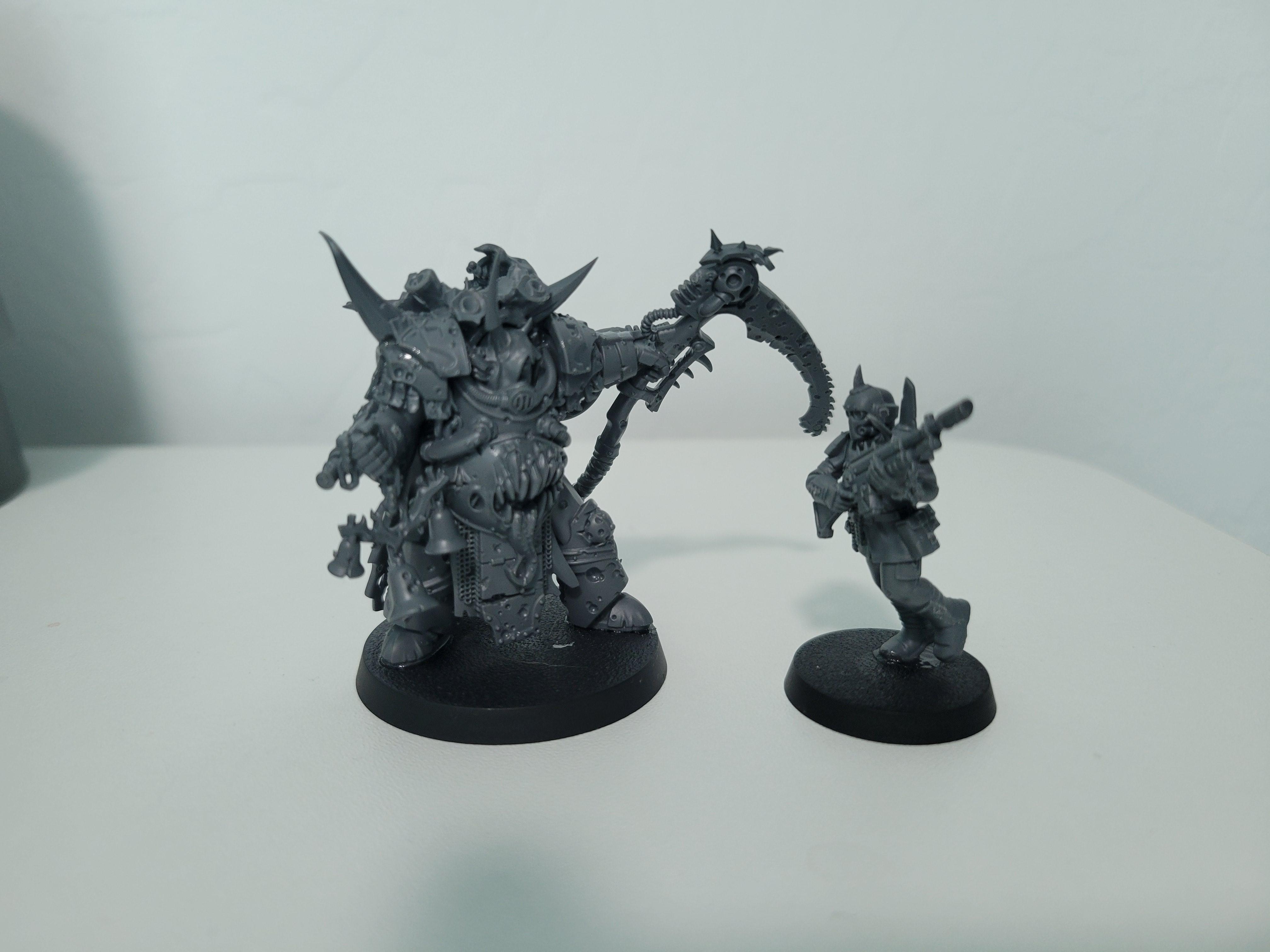 How do I kill a Deathshroud Terminator with my lasgun and bayonet? | /r/grimdank