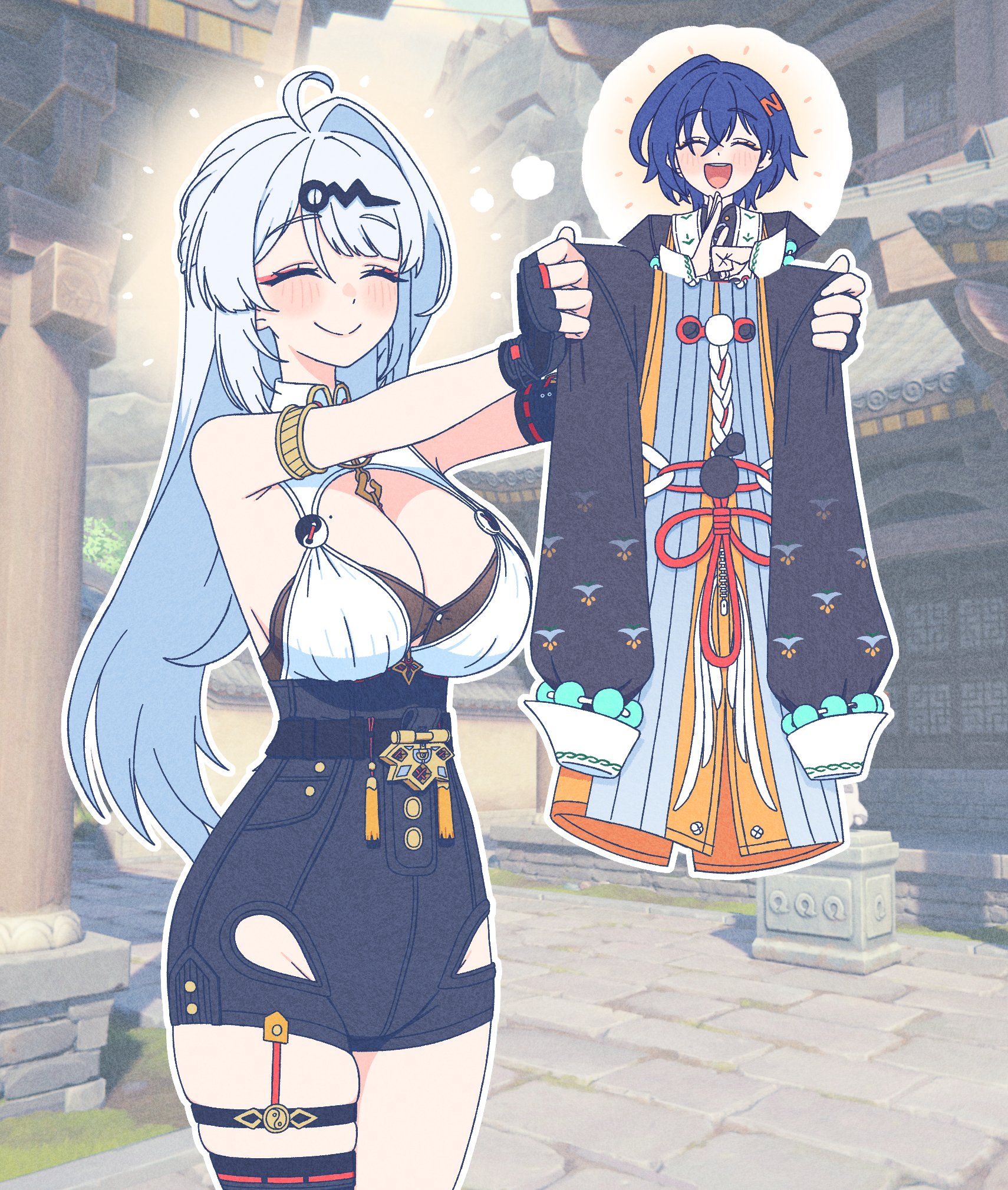 New threads for her new disciple