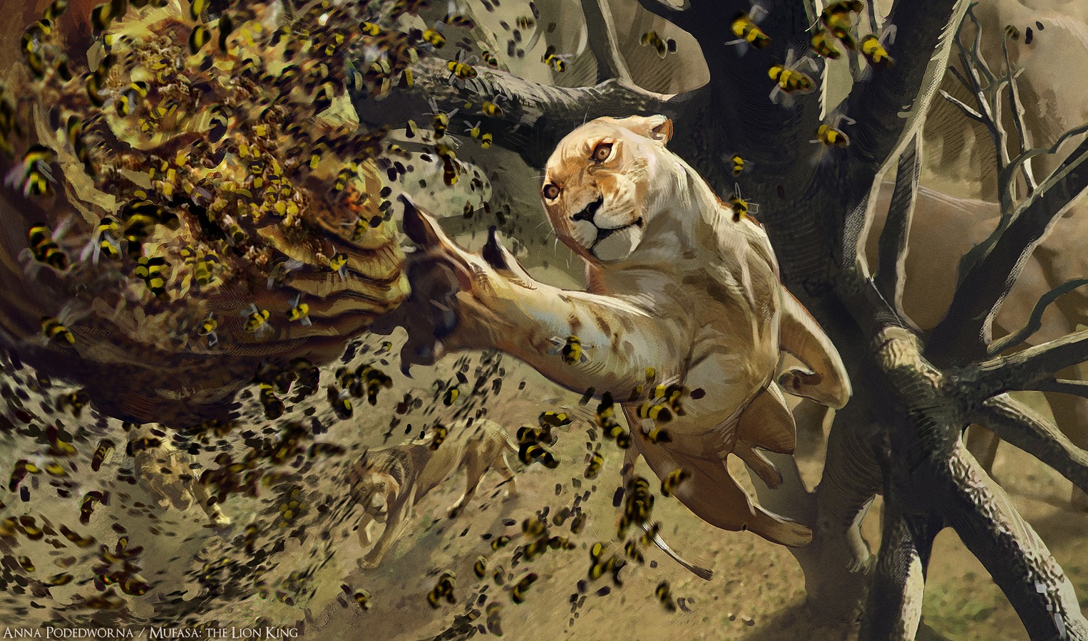 ANNA PODEDWORNA MUFASA: THE LION KING