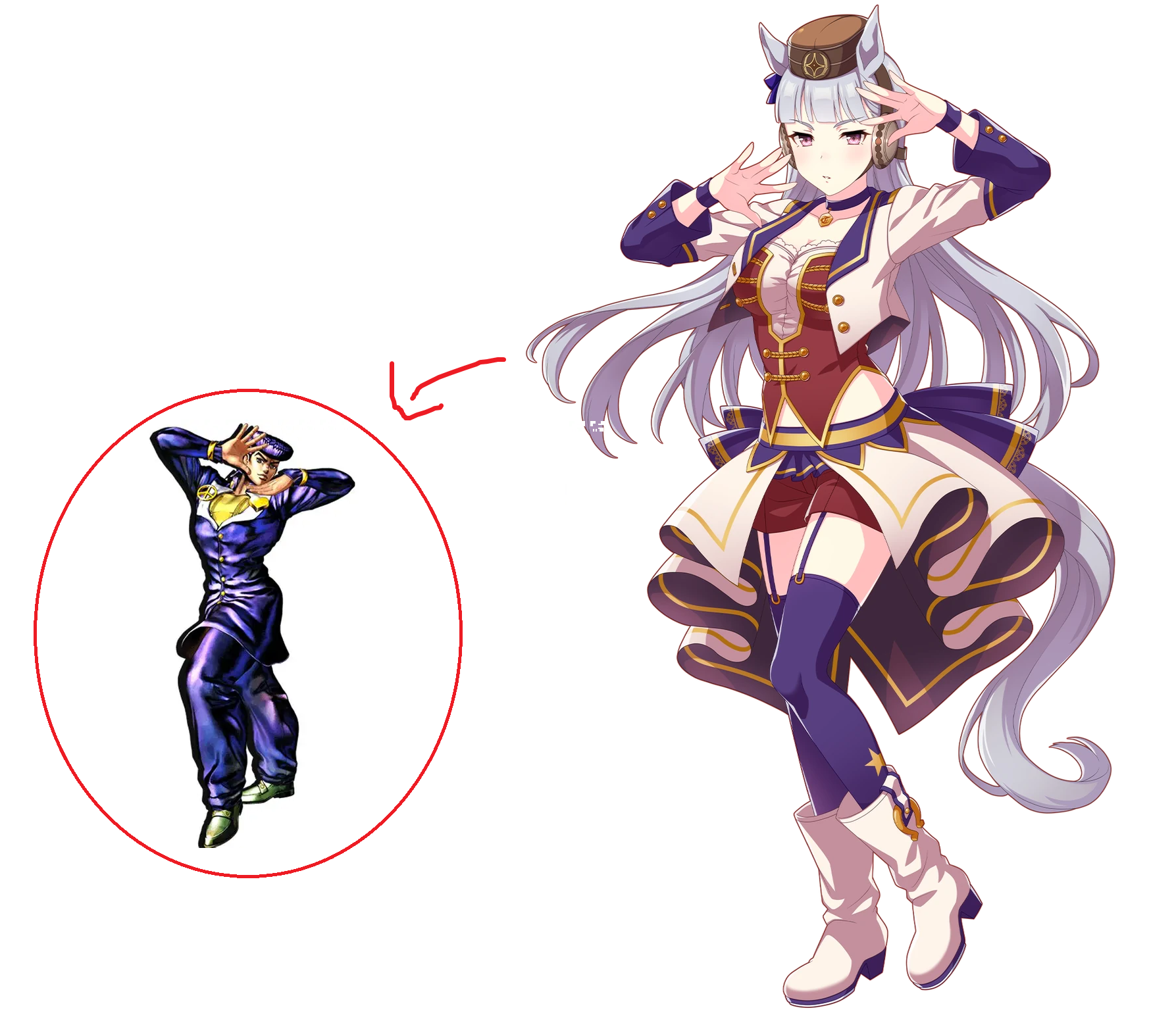 IS THAT A GOLD SHIP REFERENCE!? | /r/ShitPostCrusaders/