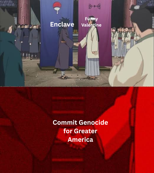 5+€ Funny Enclave Valentine Commit Genocide for Greater America