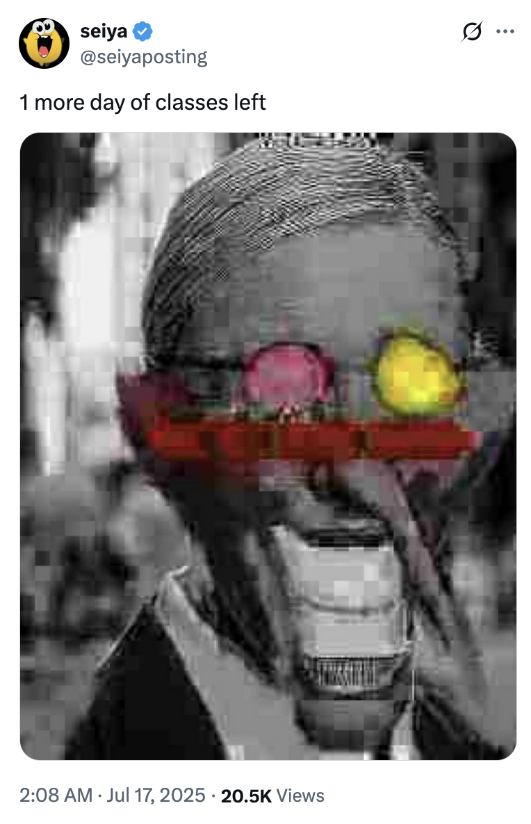 X user @seiyaposting posted an image of Cate Blanchett in _Squid Game_ with her face edited to show "Spamton G. Spamton":https://knowyourmeme.com/memes/spamton-g-spamton from "_Deltarune_.":https://knowyourmeme.com/memes/subcultures/deltarune The post gathered over 1,000 likes in a day. The image was originally created by X user @_sonisphere_.