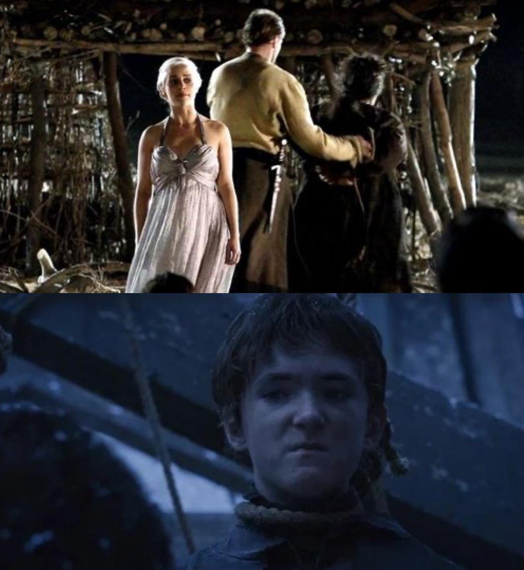 Why do people criticize Dany for killing MMD but celebrate Jon killing Olly when MMD and Olly’s back...