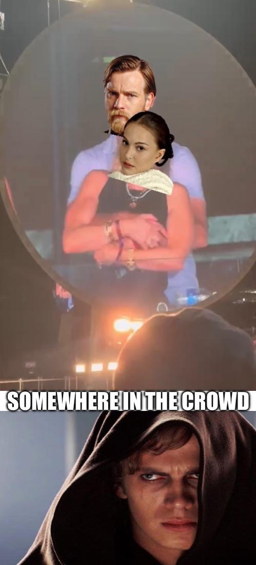 SOMEWHERE IN THE CROWD
