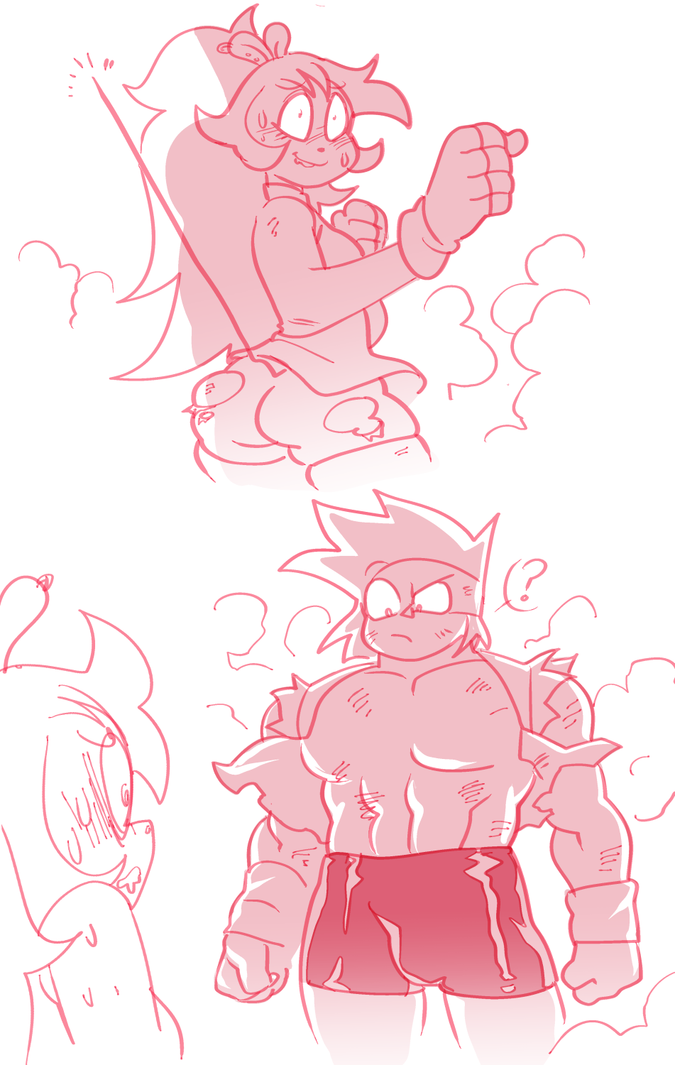 She wearing spats btw