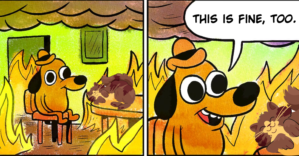 THIS IS FINE, TOO.